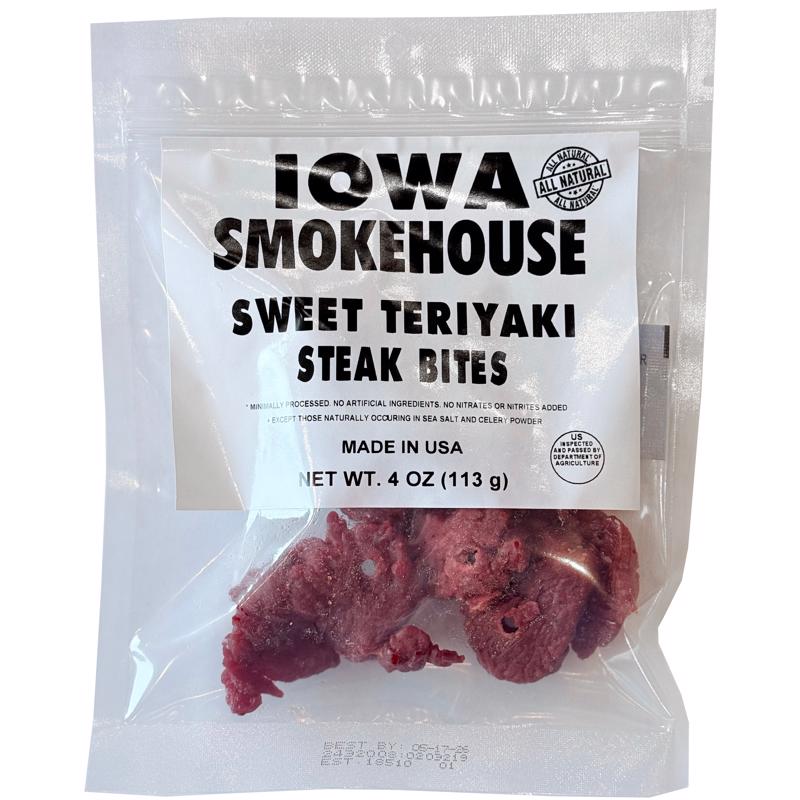 Iowa Smokehouse Teriyaki Steak Bites - 4 oz.