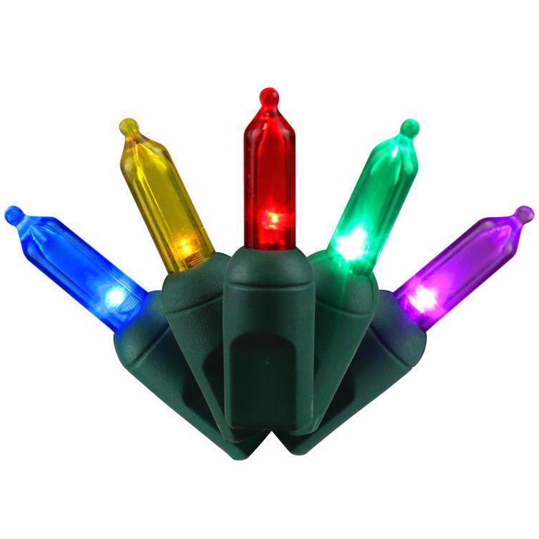 Celebrations Classic LED 16-Function Mini Christmas Lights - 26' (105 Lights)