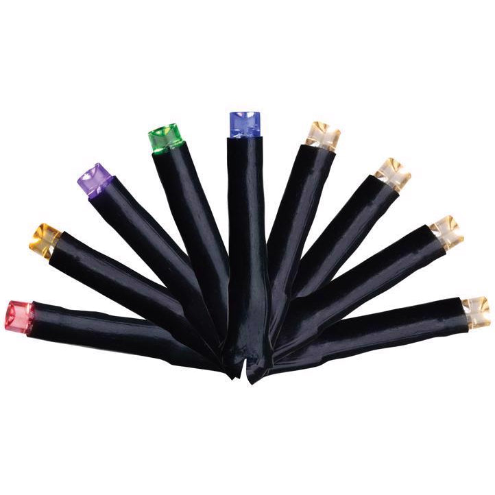 Celebrations Classic LED Battery-Operated Color Change Rice Christmas Lights - 16' (50 Lights)