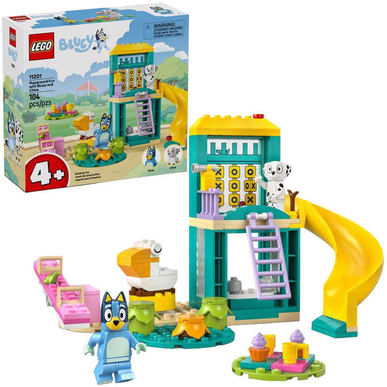 LEGO Playground Fun w/ Bluey & Chloe Set - 104 pc.