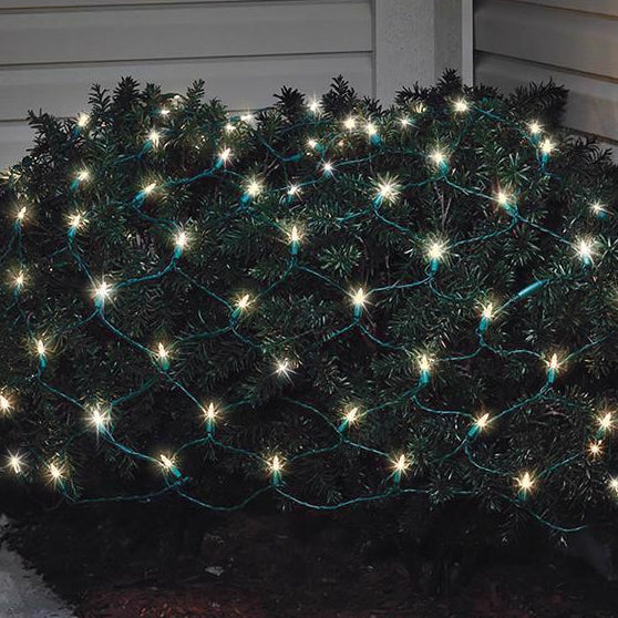 Celebrations LED Net-Style Christmas Lights - 4' x 6' (100 Lights)