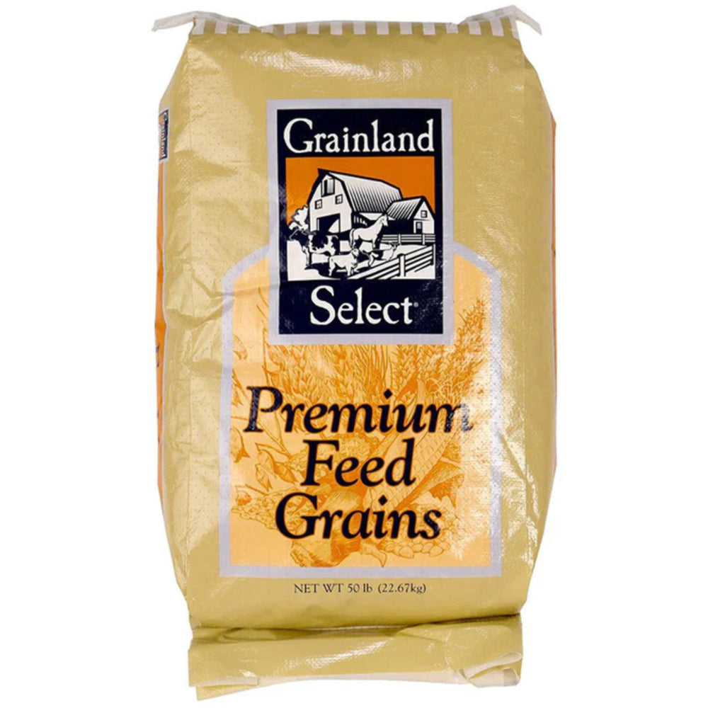 Grainland Select 7% All-Animal Cracked Corn Feed - 50 lb.