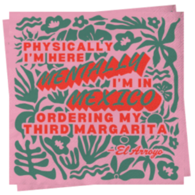 El Arroyo Paper Cocktail Napkins - 20 pc.