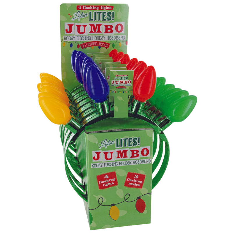 Lotsa Lights! Christmas Light-Up Headband