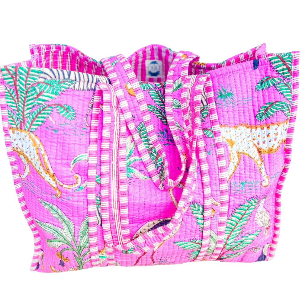 Heart of Grace Quilted Tote Bags - 15" x 16"