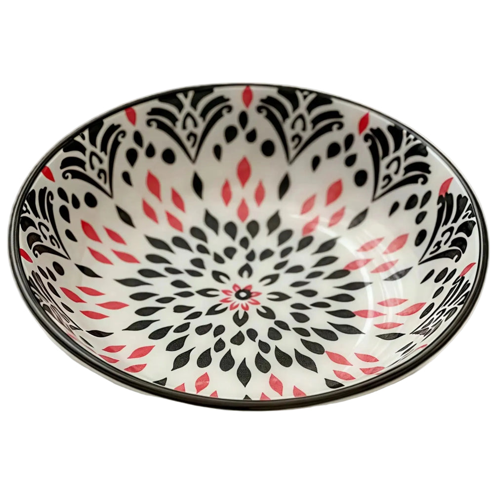 Otterware Hand-Painted Ceramic Bohemian Sauce Dishes - 3.8"