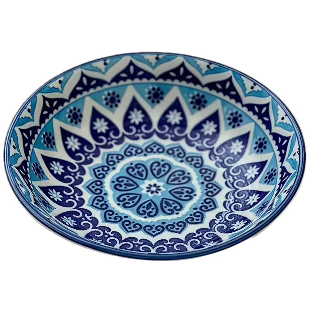 Otterware Hand-Painted Ceramic Bohemian Sauce Dishes - 3.8"