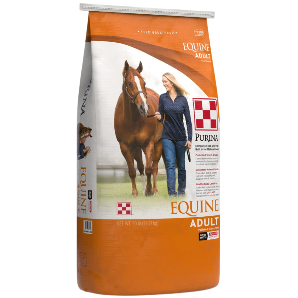 Purina Complete Pelleted Horse Feed - 50 lb.