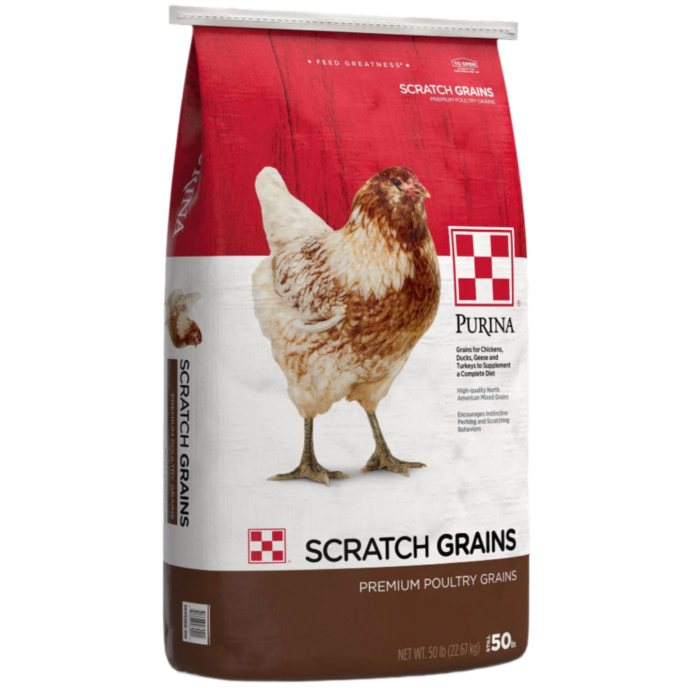 Purina Scratch Grains Poultry Feed - 25 & 50 lb.