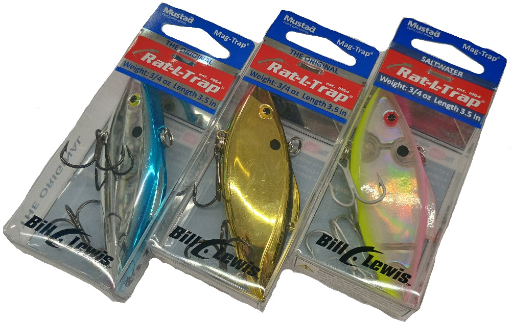 Bill Lewis Rat-L-Trap 3/4 oz. Mag-Trap Crankbait - 3.5"