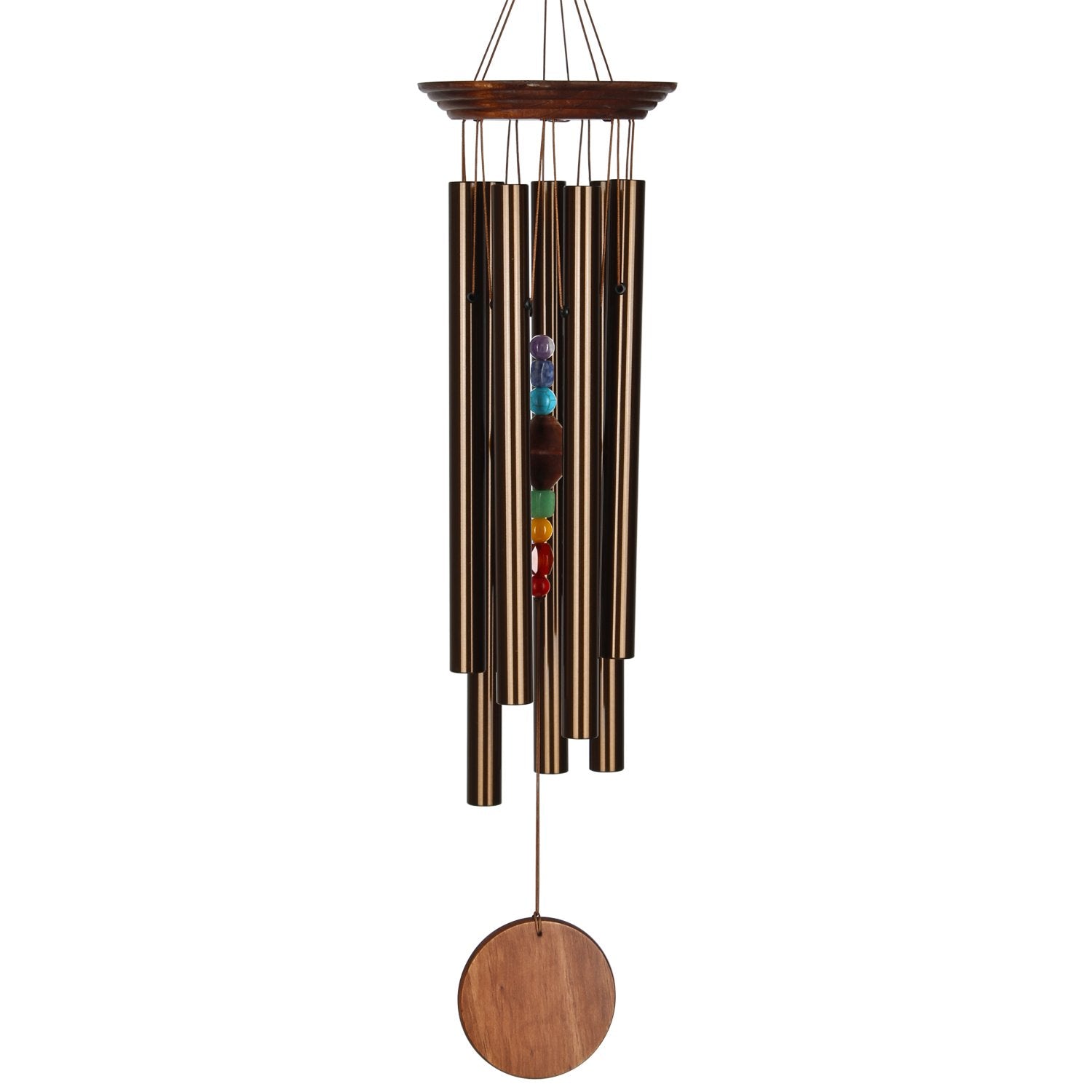 Bronze 7-Stone Chakra Windchimes