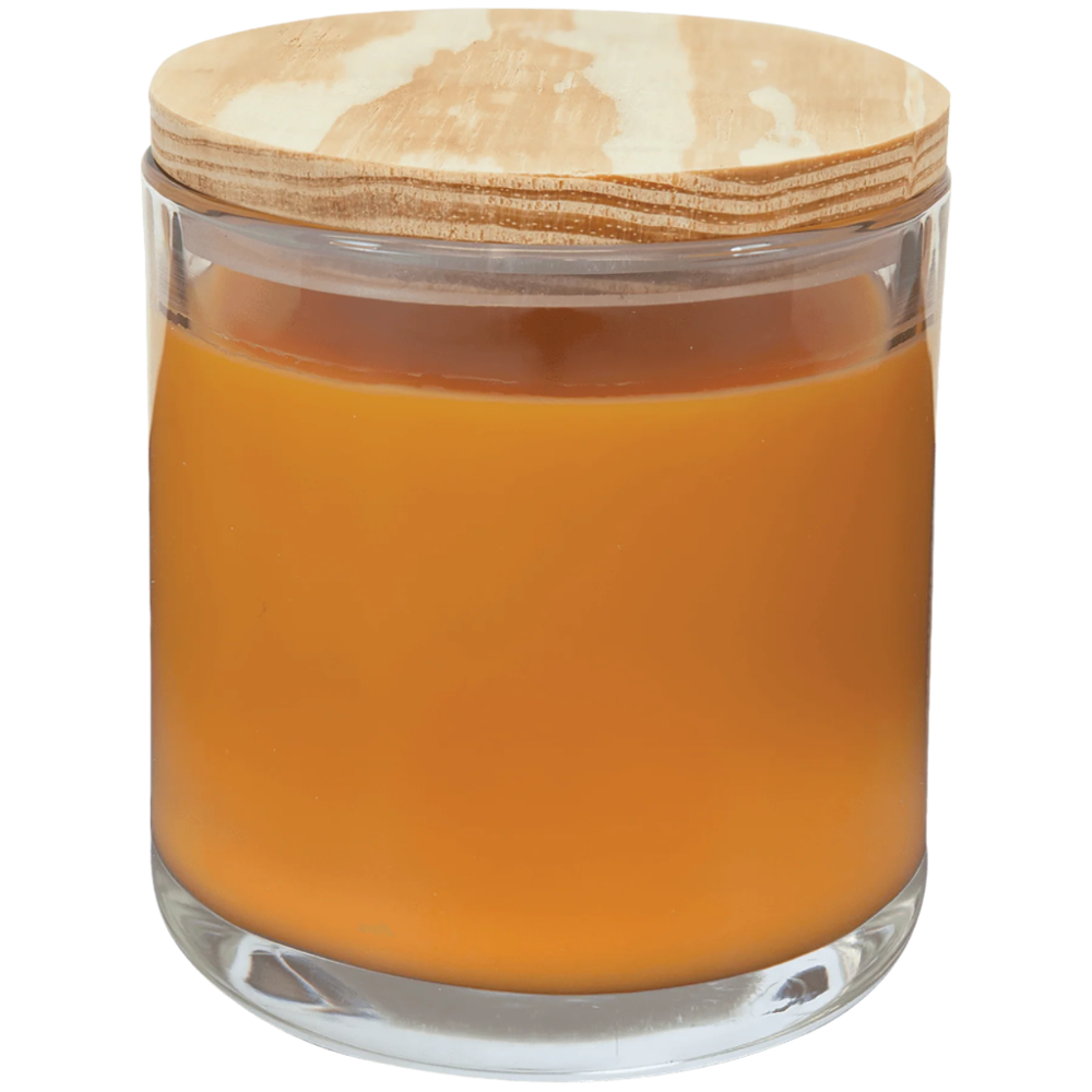 JDS Scented Candles w/ Glass Holder & Wood Lid - 14 oz. (Blank)