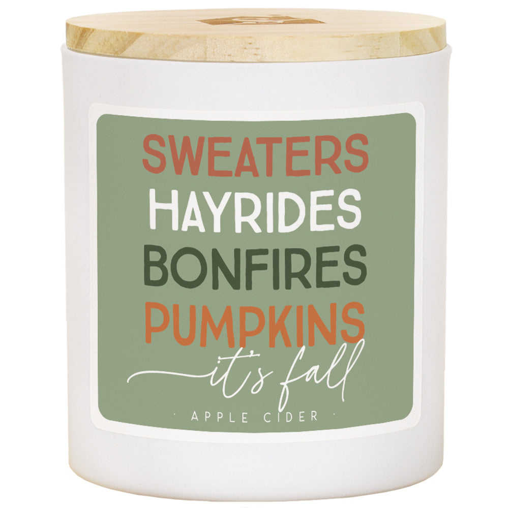 Sincere Surroundings Fall Sentiments Soy Wax Candles - 11 oz.