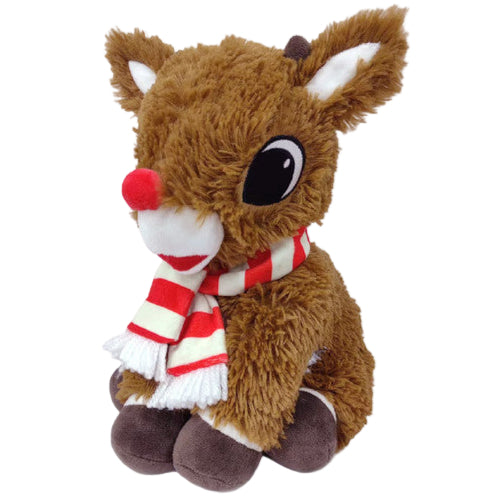 Warmies Plush Rudolph Reindeer (w/ Scarf)