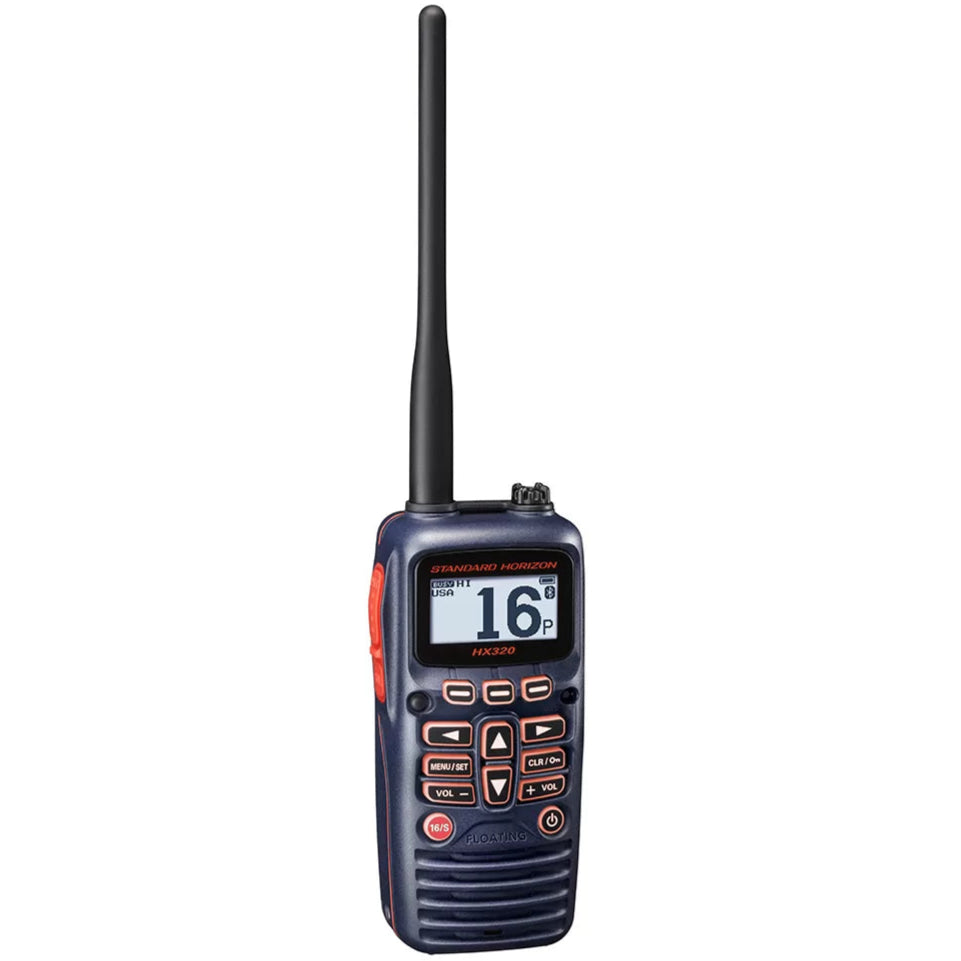 Standard Horizon HX320 6W Floating VHS Marine Radio w/ Bluetooth