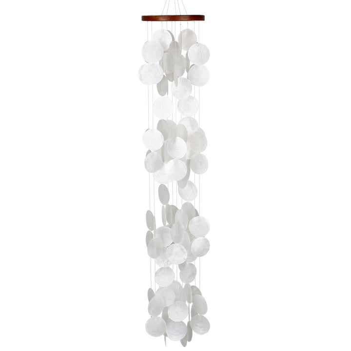 Woodstock Capiz Waterfall Windhimes - 40"