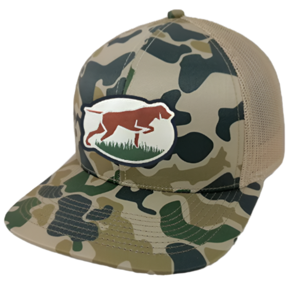 Southern Strut Camo Pointer Snap Back Hat