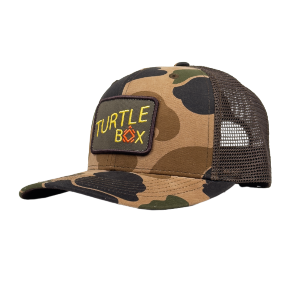 Turtlebox Ranger Camo Pattern Turtlebox Camo Mesh Hat