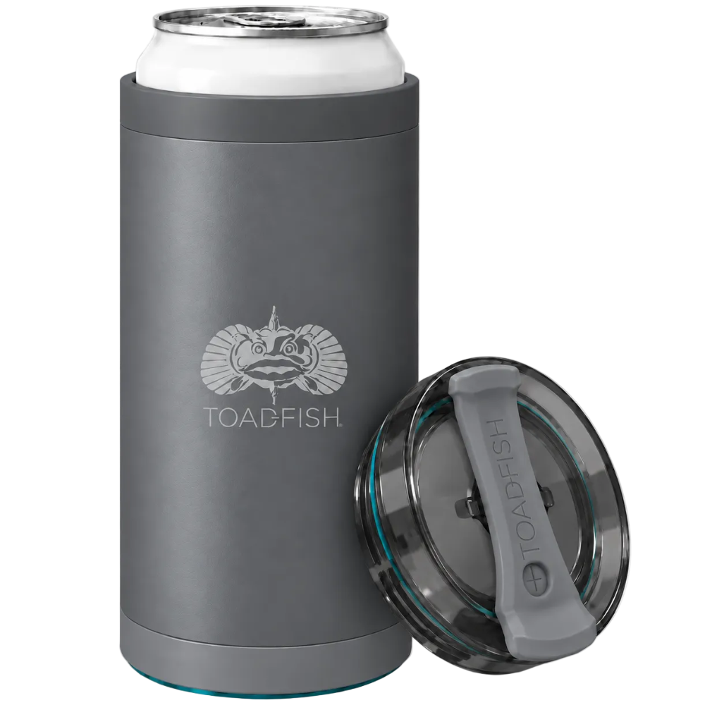 Toadfish SmartGrip 4-in-1 Non-Tip Can Cooler - 12 oz.