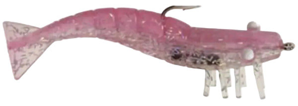 D.O.A. Pre-Rigged 3" Shrimp Scented Soft Lures - 3 pc.
