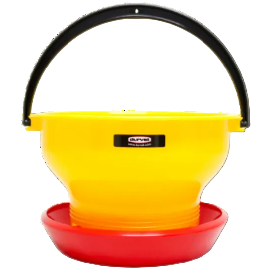 Durvet Plastic Pre-Starter Chick Feeder Bucket (12 lb.)