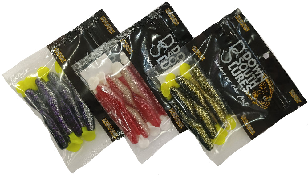 Down South Lures Saltwater Fishing Lures - 3.5" to 5.5"