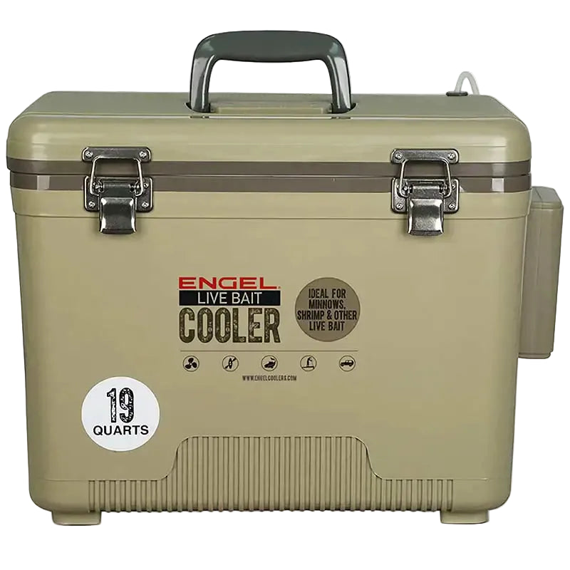 Engel Live Bait Cooler, Net, & Pump Kits - 13 qt. & 19 qt.