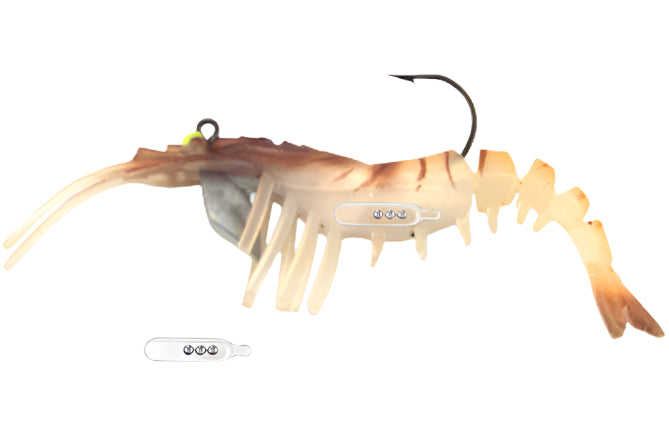 Vudu Rattler Shrimp 3.5" Soft Lure - 2 pc.