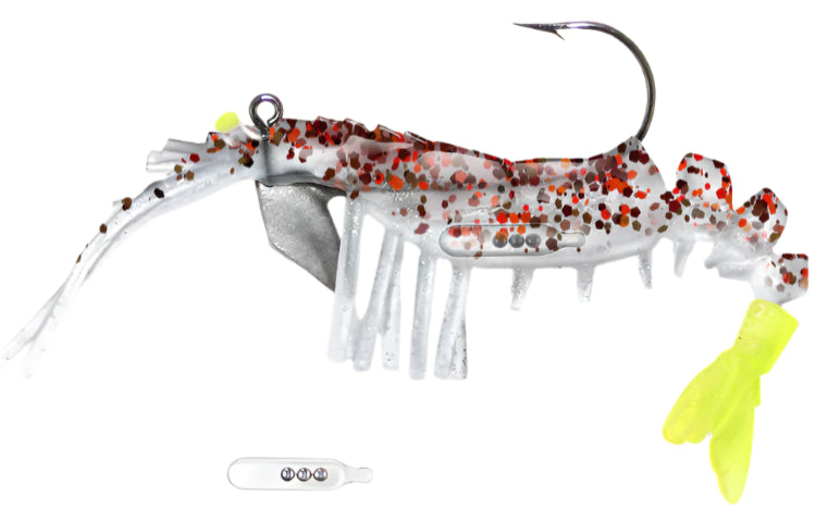 Vudu Rattler Shrimp 3.5" Soft Lure - 2 pc.
