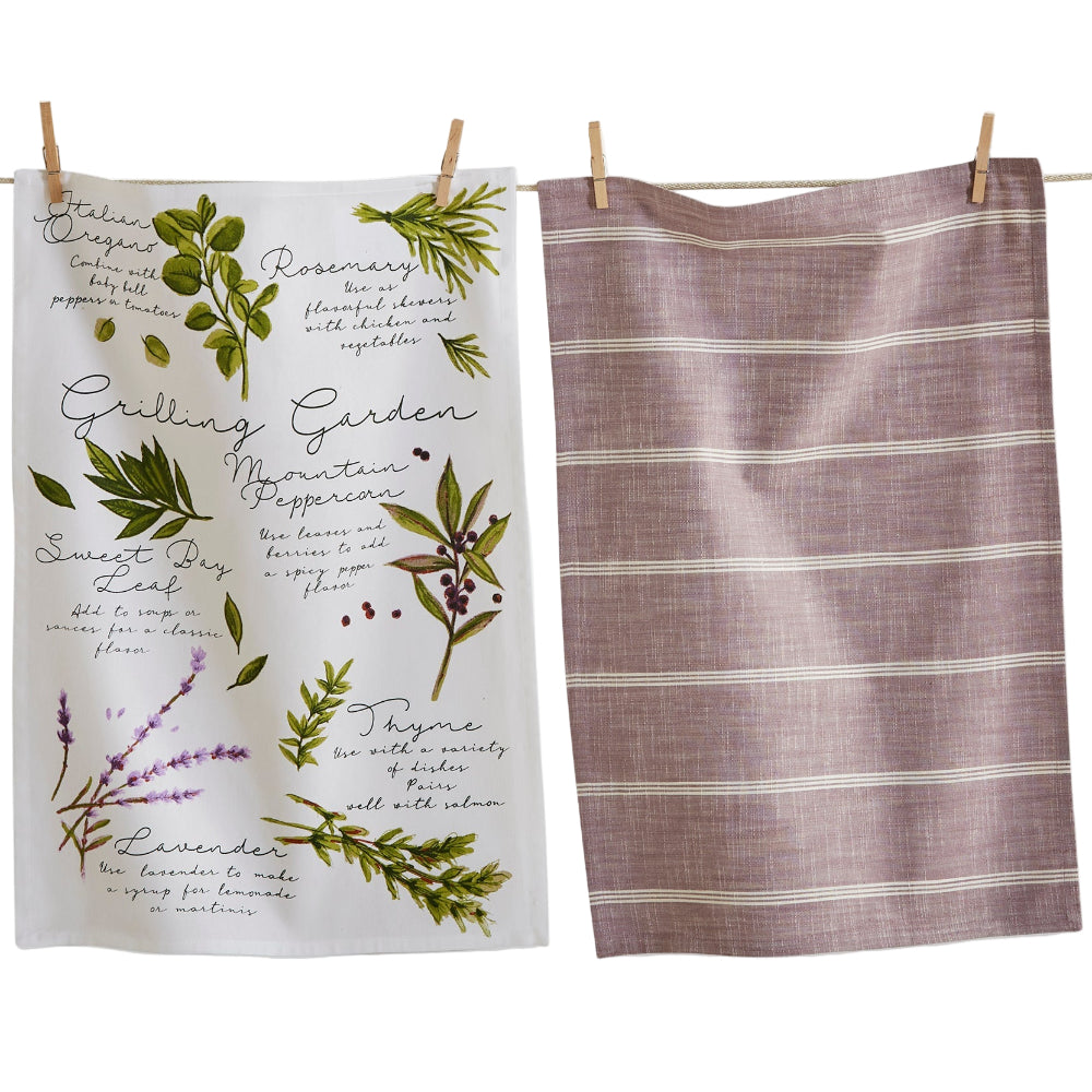 Grill Garden Cotton Dishtowel Set - 2 pc.