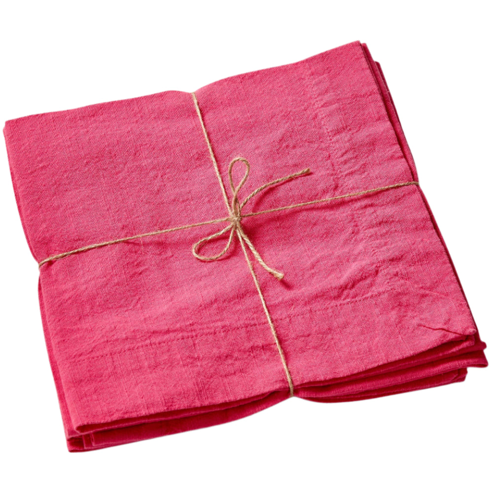 TAG Woven Cotton Slub Napkins - 4 pc.