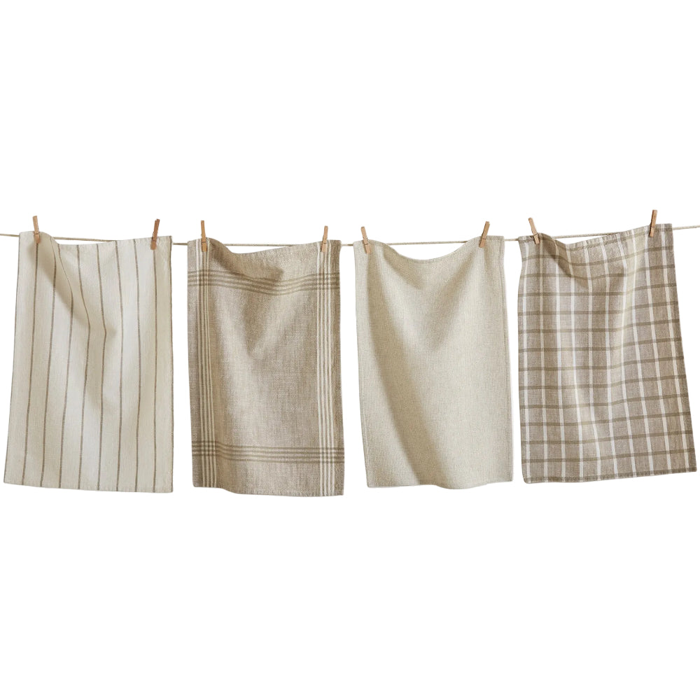 TAG Canyon Woven Cotton Dishtowels - 4 pc.