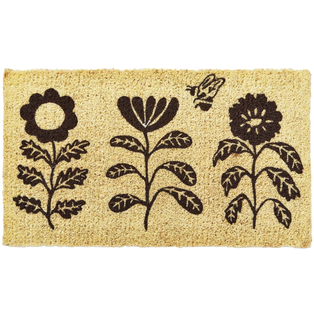 Wildflower Trio Coir Mat - 17" x 30"