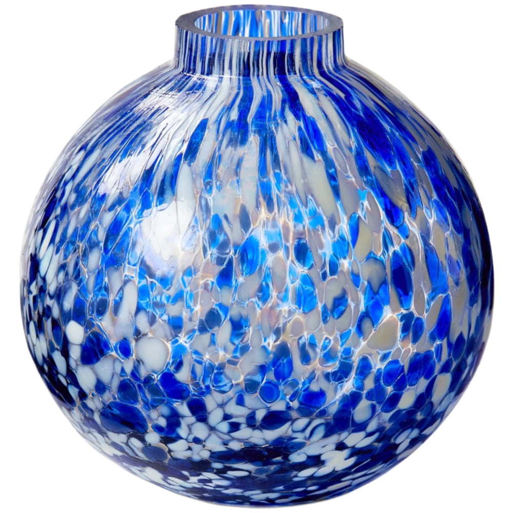 Speckled "Confetti" Blown Glass Bud Vase - 3"
