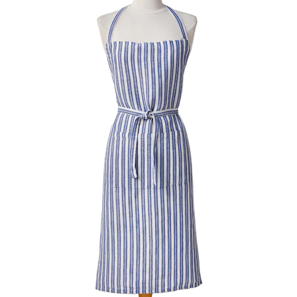 TAG Blue & White Stripe Cotton Apron