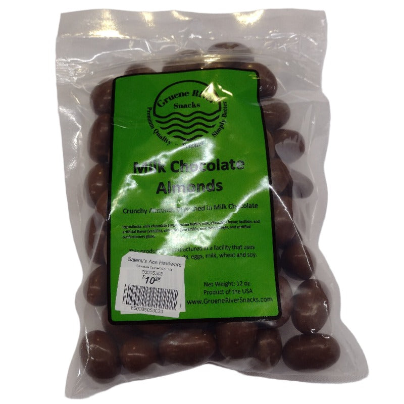 Gruene River Chocolate Covered Almonds - 8 oz. & 12 oz.