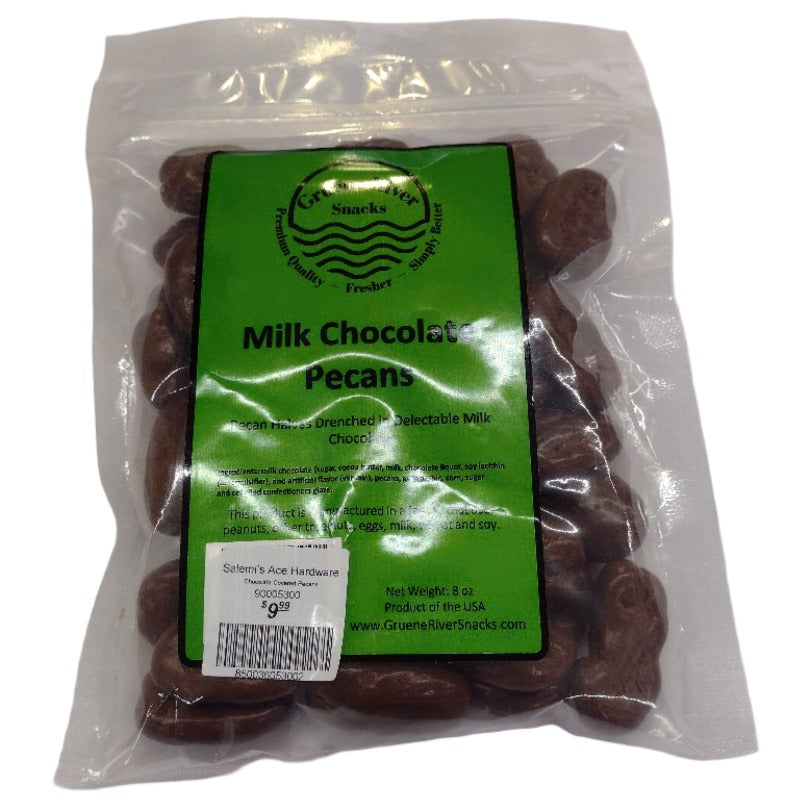 Gruene River Chocolate Covered Pecans - 8 oz.