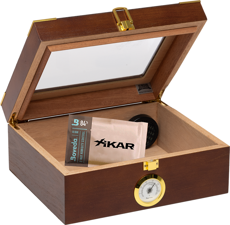 Humidor Supreme Capri Glasstop Humidor