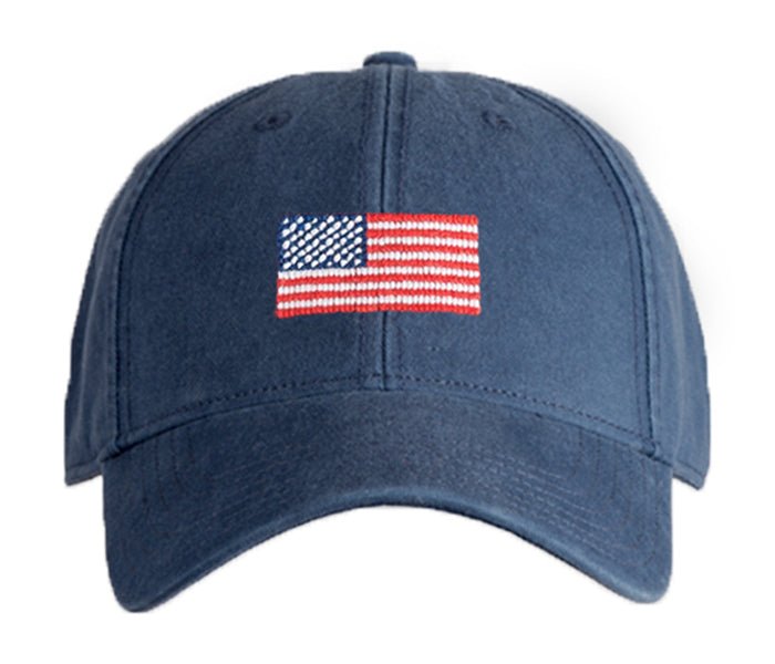 Embroidered American Flag Baseball Cap
