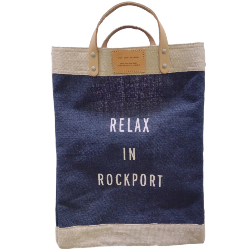 Salemi's Ace "Relax In Rockport" Carryall Market Bag