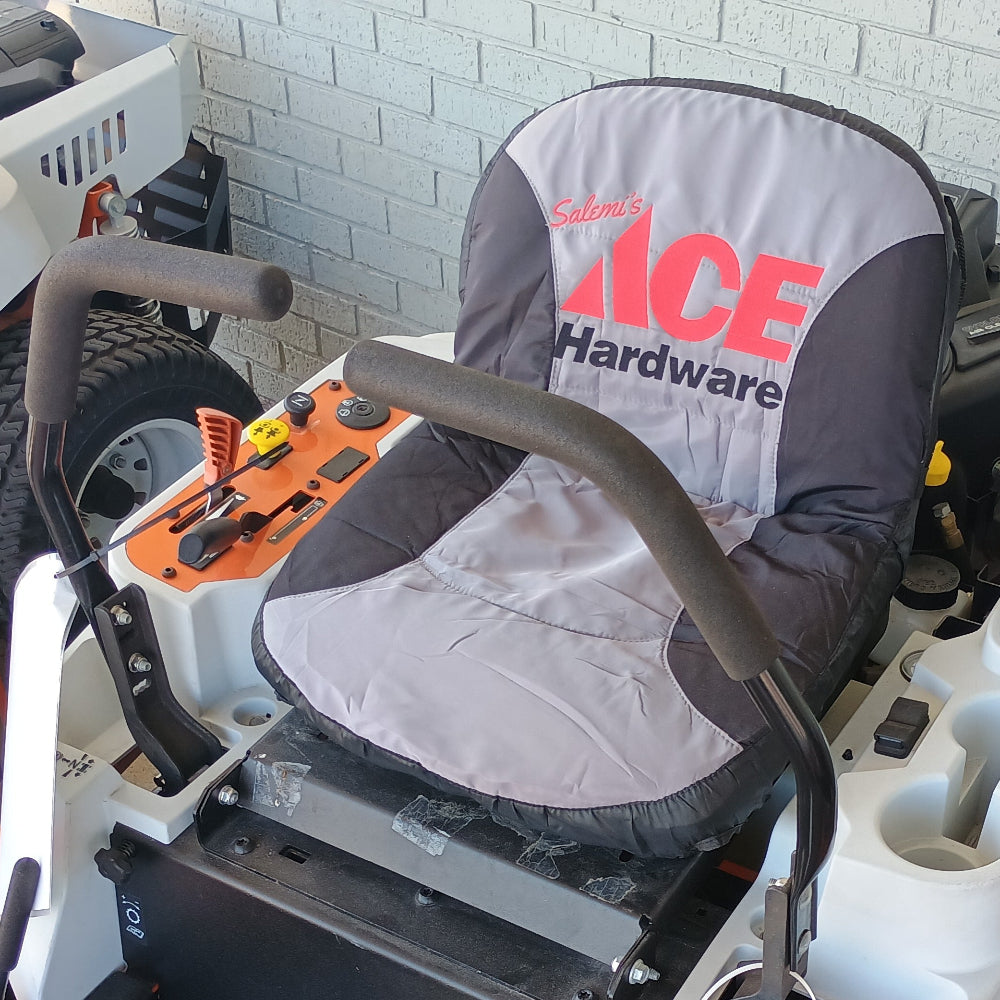 Salemi's Ace Hardware Universal Seat Cover for Mid-Size Mowers