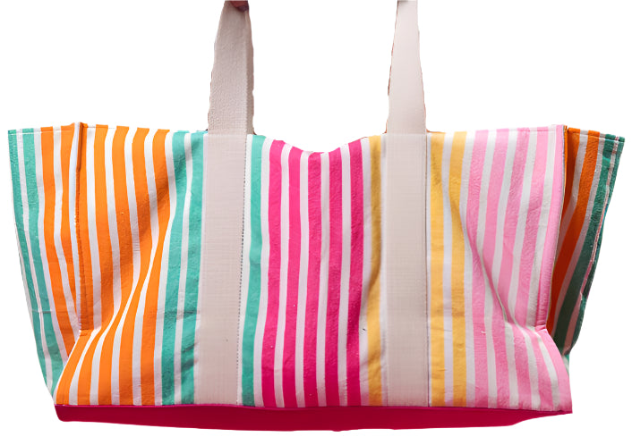 Jane Marie Full-Size Cotton Tote Bags - 22" x 12.5"