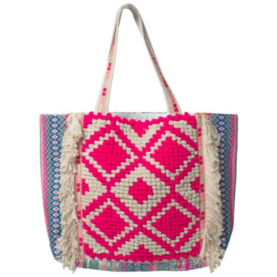 Jane Marie Full-Size Cotton Tote Bags - 22" x 12.5"