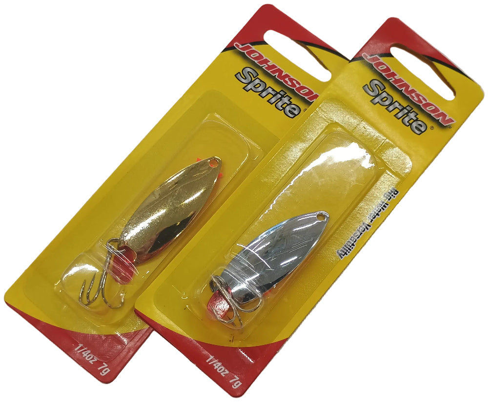 Johnson Sprite Spoon Hard Lures - 1/8 oz. to 1/2 oz.