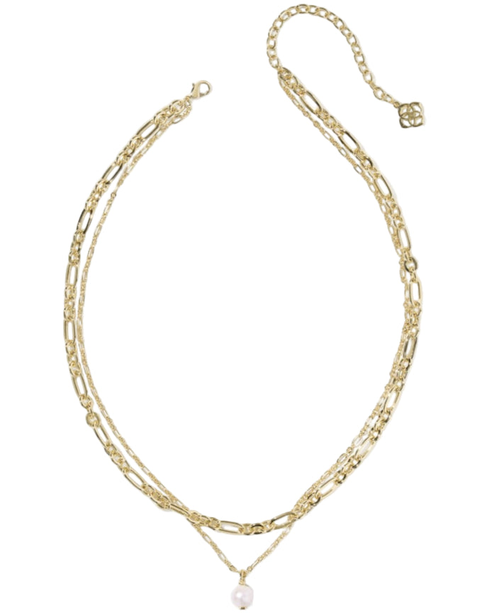 Kendra Scott Ashton Gold Multistrand Necklace