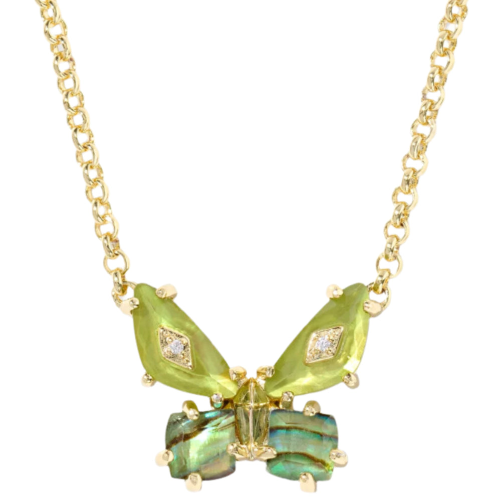 Kendra Scott Bianca Butterfly Short Pendant Necklace