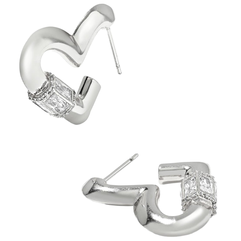 Kendra Scott Emery Heart Hoop Earrings