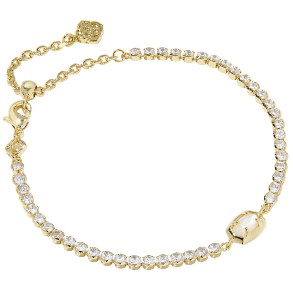 Kendra Scott Emilie Gold Tennis Bracelet