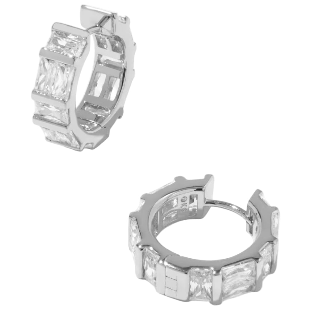 Kendra Scott Jamie Crystal Huggie Earrings