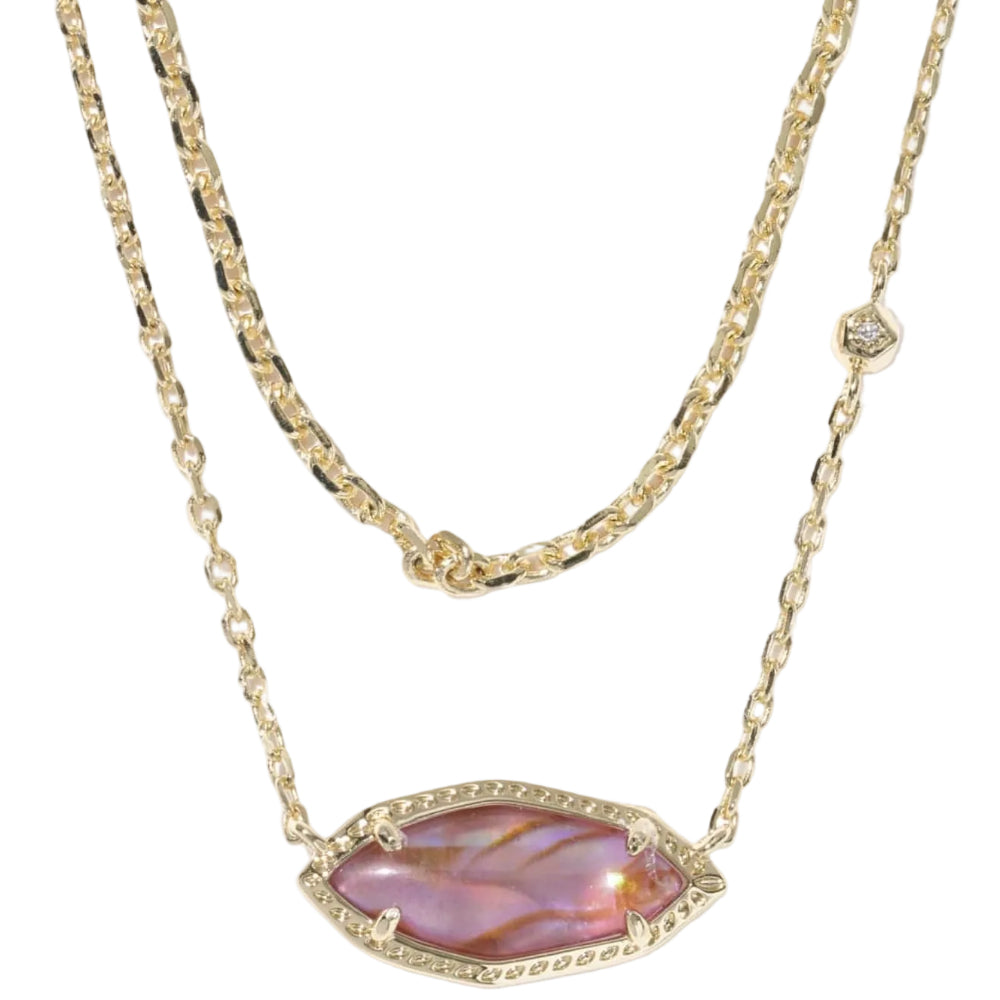 Kendra Scott Ophelia Gold Multi Strand Necklace